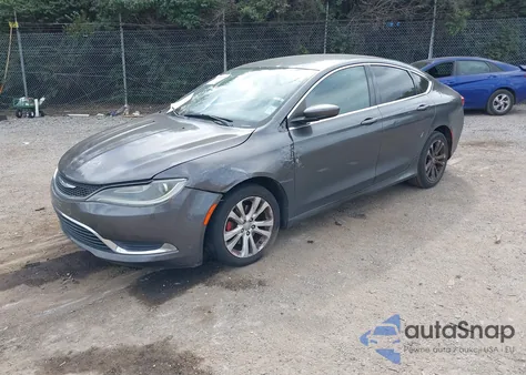 2015 Chrysler 200 Limited из США, поврежденный, VIN 1C3CCCAB0FN500861